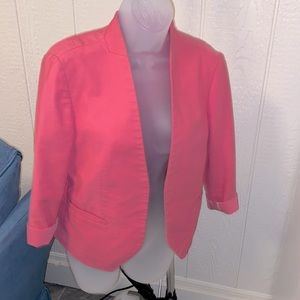 Pink blazer